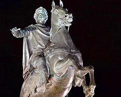 The Bronze Horseman in St. Petersburg