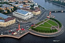 Vasilevskiy Island in St. Petersburg