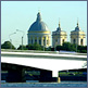 Alexander Nevsky Bridge, St. Petersburg, Russia