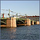 Exchange Bridge, St. Petersburg, Russia