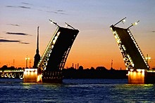 Palace Bridge, St. Petersburg, Russia