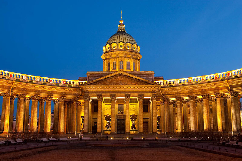 Kazan Cathedral in Saint Petersburg, Russia