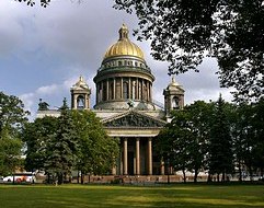 St. Isaac's Cathedral in St. Petersburg, Russia