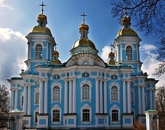 St. Nicholas Naval Cathedral, St. Petersburg, Russia