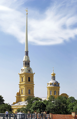 Cathedral of SS Peter and Paul, St. Petersburg, Russia