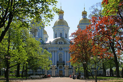 Naval Cathedral of St. Nicholas, St. Petersburg, Russia