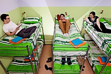 Hostel accommodation for travel groups