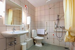 Standard Twin Room for Disabled Guests at the Ibis St. Petersburg Centre Hotel in St. Petersburg