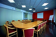 Conference Room at the Neptun Business Hotel in St. Petersburg