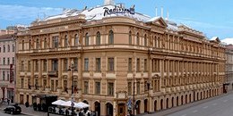 Radisson Royal Hotel in St. Petersburg, Russia