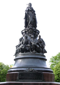 Monument to Catherine the Great, St. Petersburg, Russia