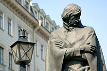 Statue of Gogol, St. Petersburg, Russia