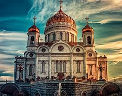 Cathedral of Christ the Saviour, Moscow, Russia