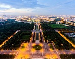 Sparrow Hills, Moscow, Russia