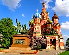 St. Basil's Cathedral, Moscow, Russia