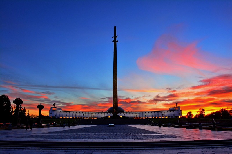 Poklonnaya Gora in Moscow, Russia