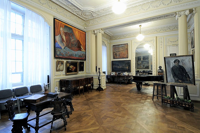 Isaac Brodsky Apartment Museum in St Petersburg, Russia