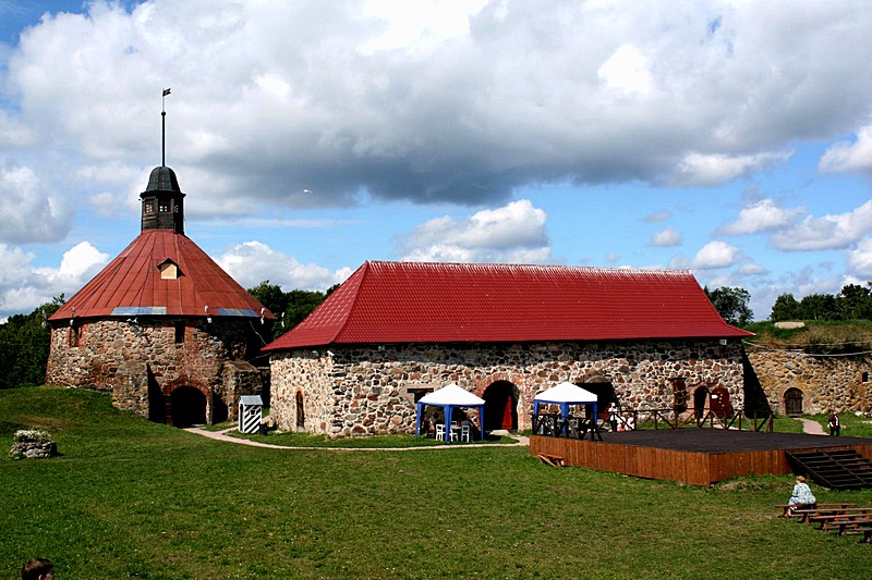 Korela Fortress Museum near St Petersburg, Russia