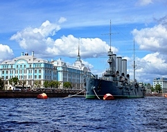 Cruiser Aurora, St. Petersburg, Russia