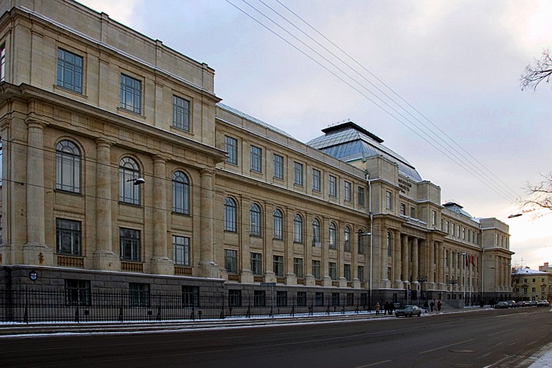 Mining Research Museum of VSEGEI Institute in St Petersburg, Russia