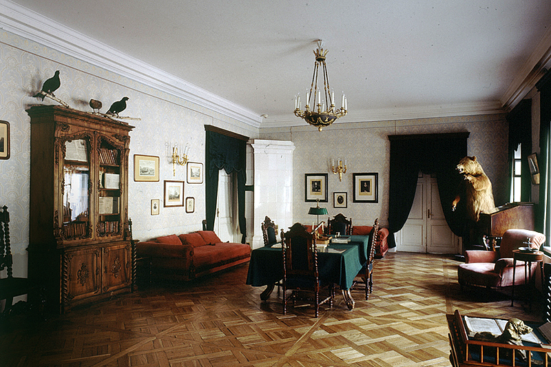 Inside Nikolay Nekrasov Apartment Museum in St Petersburg, Russia