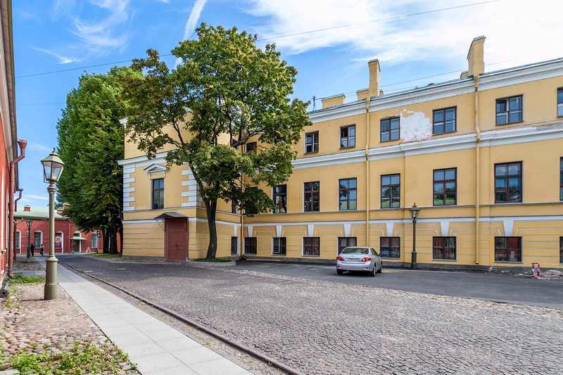 Main Treasury at the Peter and Paul Fortress in St Petersburg, Russia