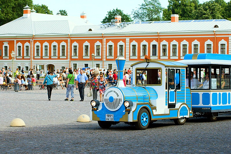 Yet another way to sightsee at the Peter and Paul Fortress in St Petersburg, Russia