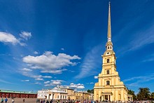 Ss. Peter and Paul Cathedral in St. Petersburg, Russia