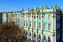 Winter Palace and Main Museum Complex in St. Petersburg, Russia