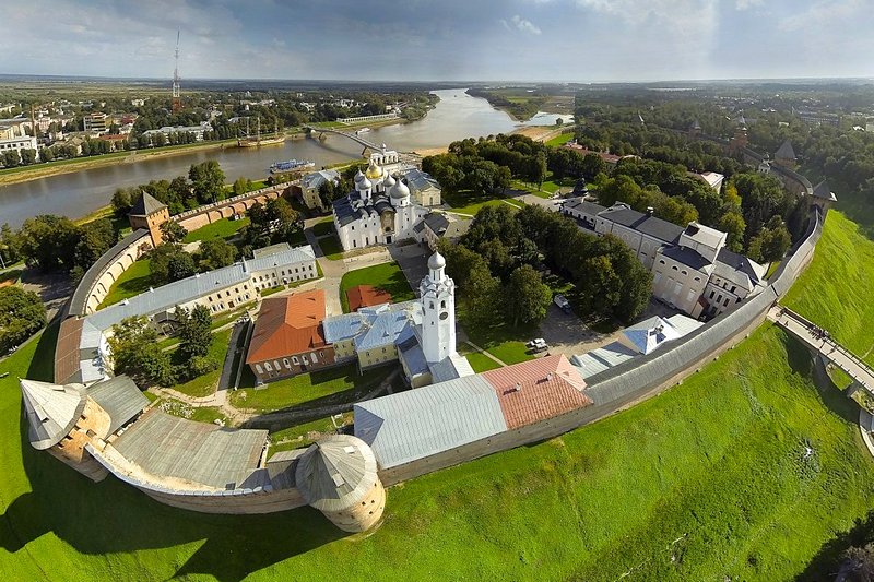 Kremlin in Novgorod, Russia