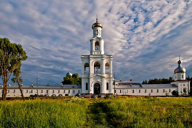 St. George's Monastery in Novgorod, Russia