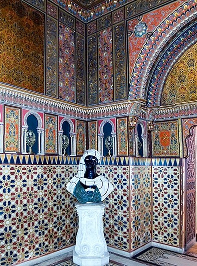Moorish Drawing Room at the Yusupov Palace in Saint-Petersburg, Russia