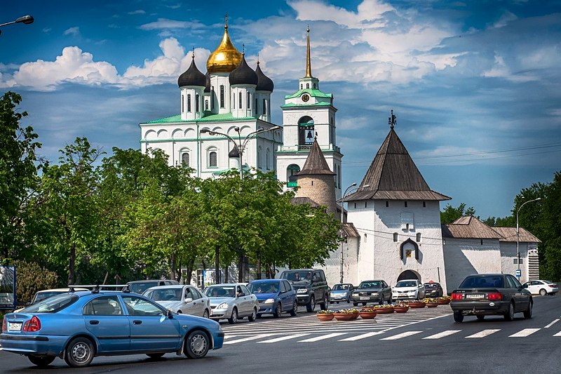 Pskov Krom in Pskov, Russia