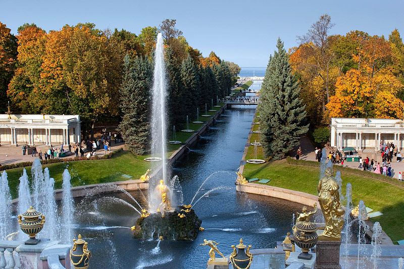 Peterhof near St Petersburg, Russia