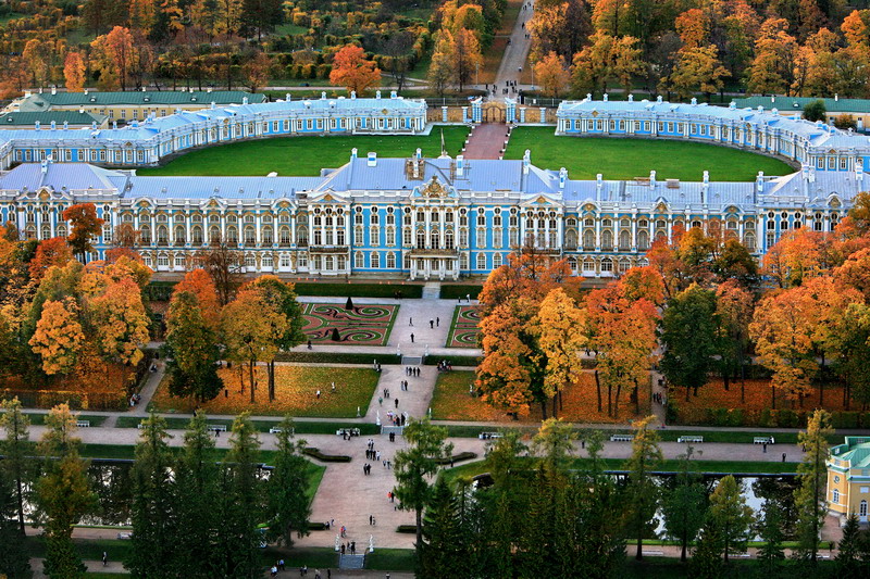 Tsarskoye Selo near St Petersburg, Russia