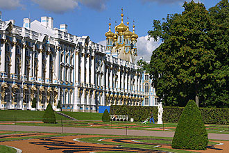 Catherine Palace in Pushkin, St. Petersburg, Russia