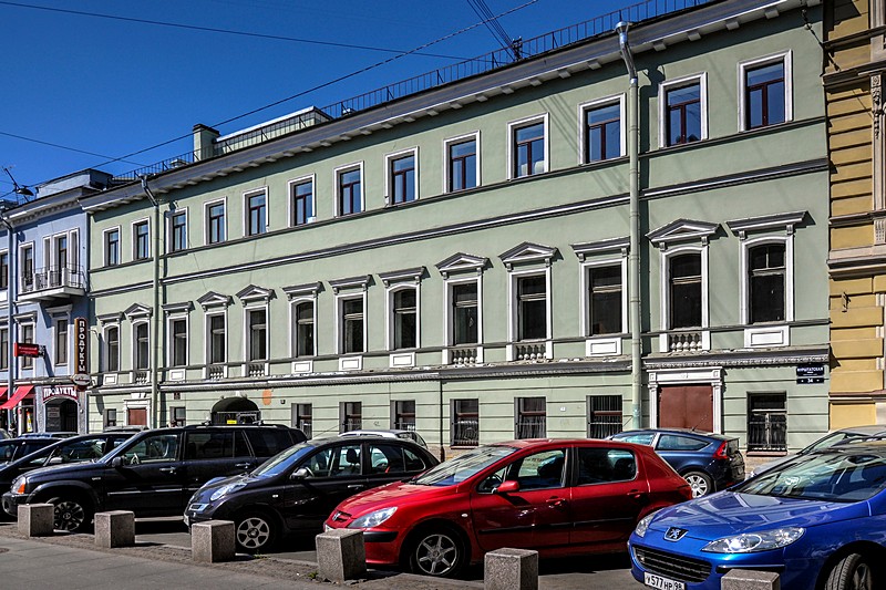 Count Grabbe House - former US Embassy in Imperial St Petersburg, Russia
