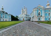 White Nights - Smolny Convent, St. Petersburg, Russia					